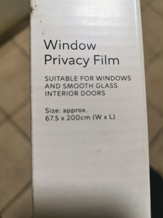 Folie autocolanta  fereastra