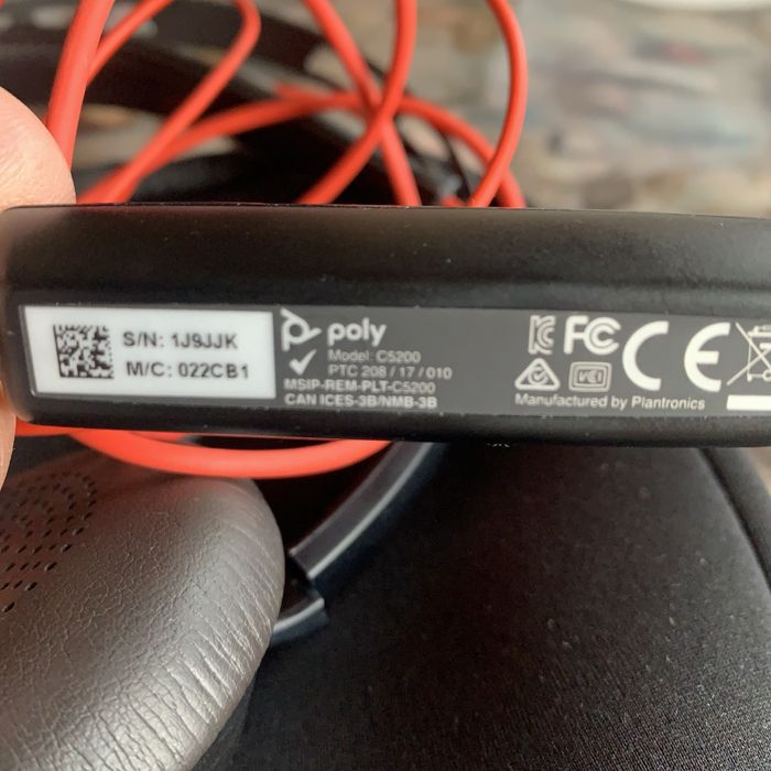 Слушалки POLY. C5200