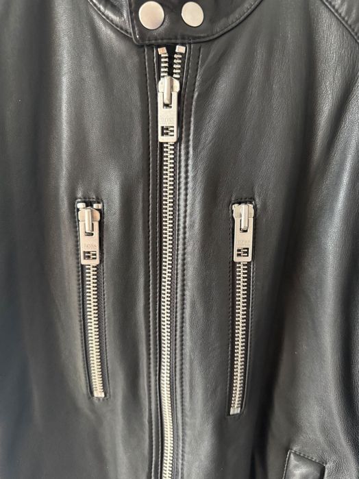 Мъжко кожено яке Hugo Boss