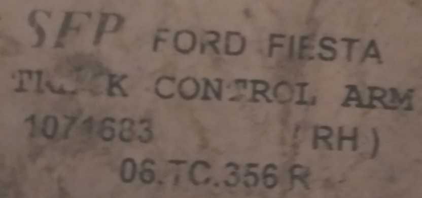 Комплект носачи за Ford Fiesta хечбек 1.25 i 16v бензин. Нови, не употребявани.
