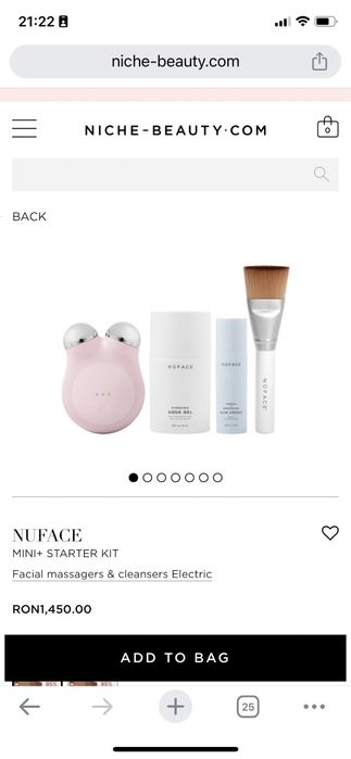 Kit NuFace Mini+ nou