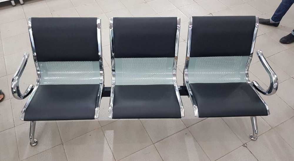 Скамья 3х местная Airaport для залов ожидании бесплатная доставка