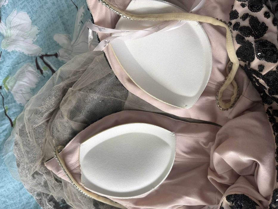 Rochie de ocazie ZOEY, cu trenă detașabilă - mărime XS