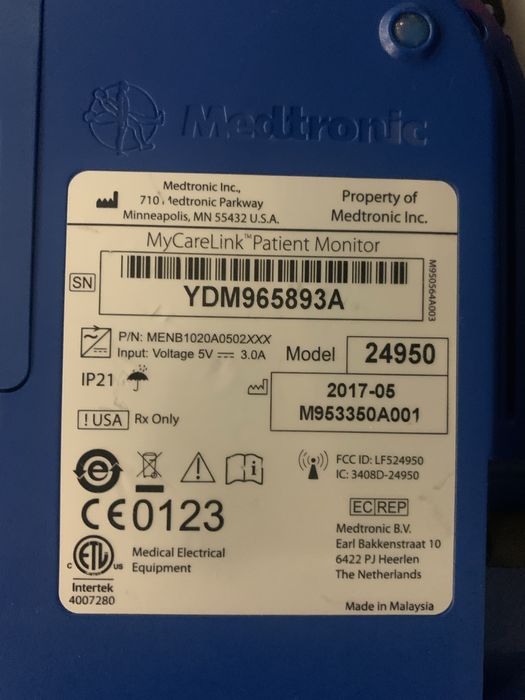 Monitor persoane cardiace medtronic