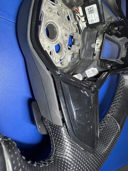 ~ Volan VW R-Line Touch vibratii padele Arteon Passat Golf ~