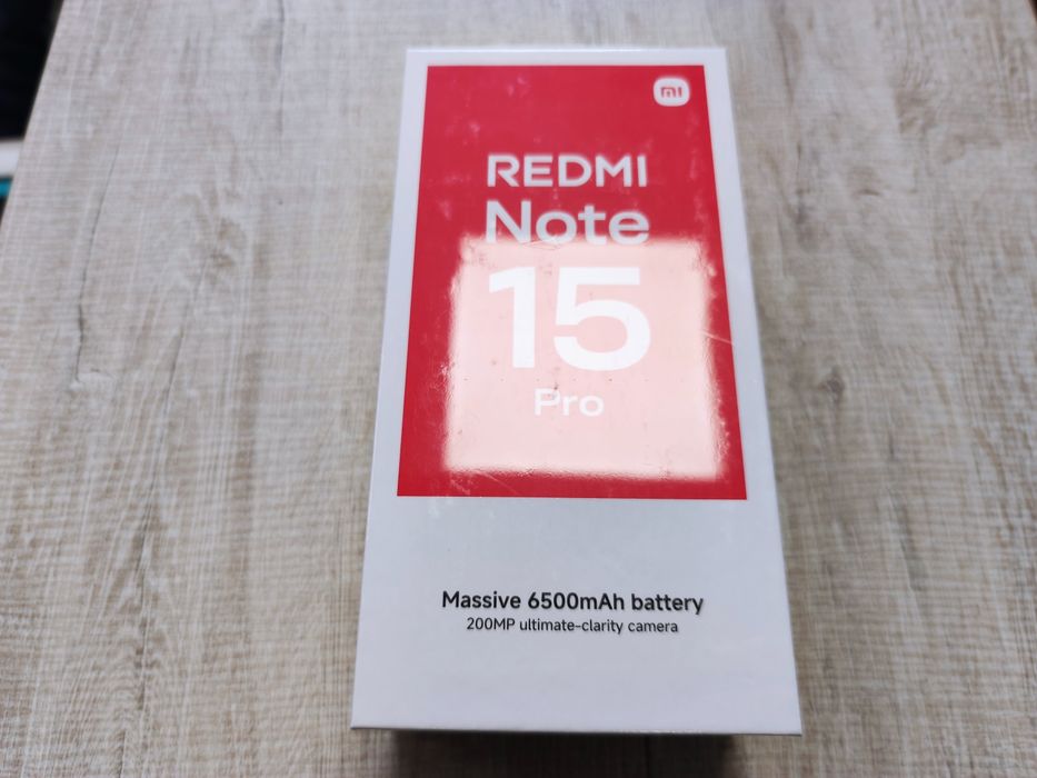 Нов! Xiaomi Redmi Note 15 Pro 4G 256GB 8GB RAM 2г. Гаранция!