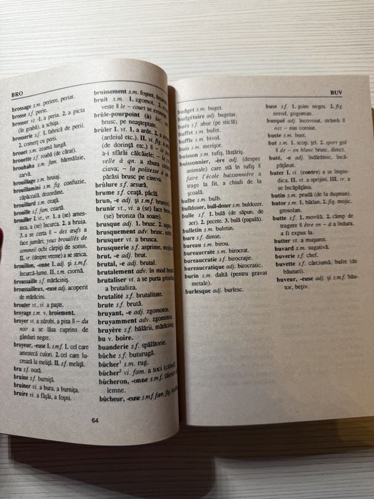 Dictionar francez-roman, roman-francez, NICULESCU