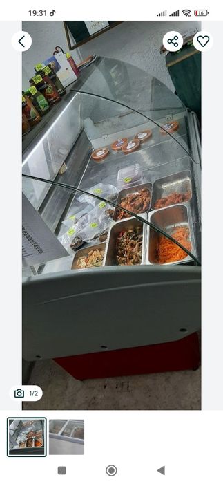 Продам  морозилку витринный холодильник