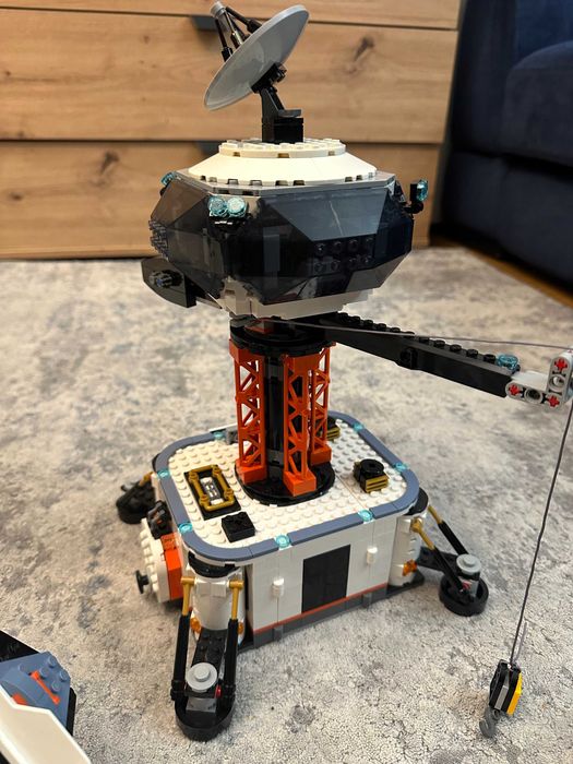 LEGO City 60434 Bază spațială - Asamblat o singură dată, complet.