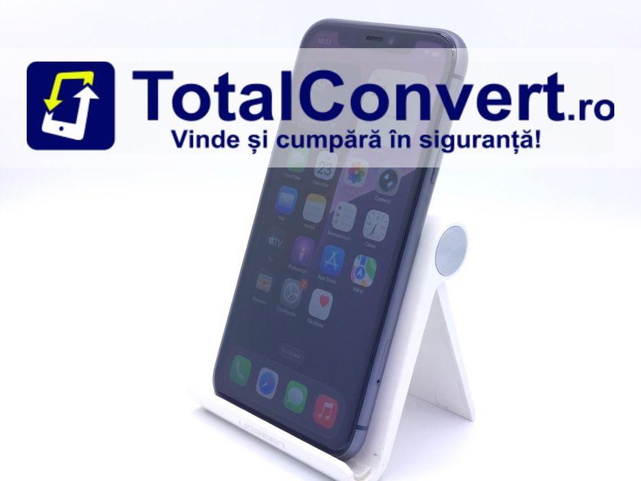 Apple iPhone 11 128GB Black 4GB Single SIM, Garantie 24 luni | #D87158