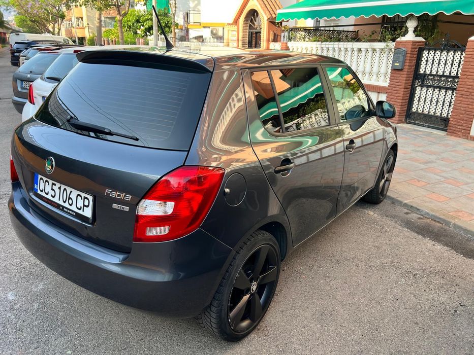 Skoda fabia green line
