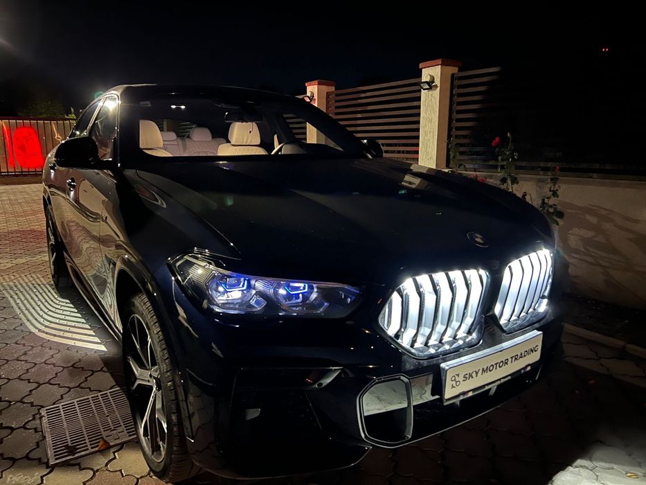 BMW X6 Msport Bmw Individual/ Sky L/ Iconic Glow/ Laser/ Sof Cl/ HUD&360/ TVA