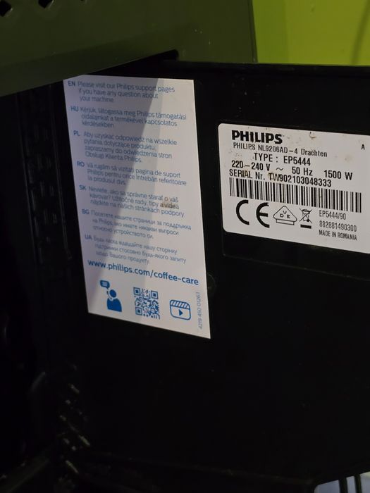 Philips 5400 ep5444 espressor