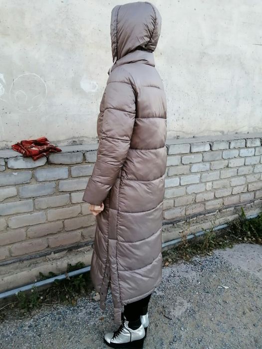 Зимний теплый пуховик