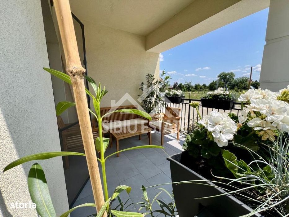 Dimineti insorite la tine pe terasa ap. 3 cam 2 bai  , parcare, boxa