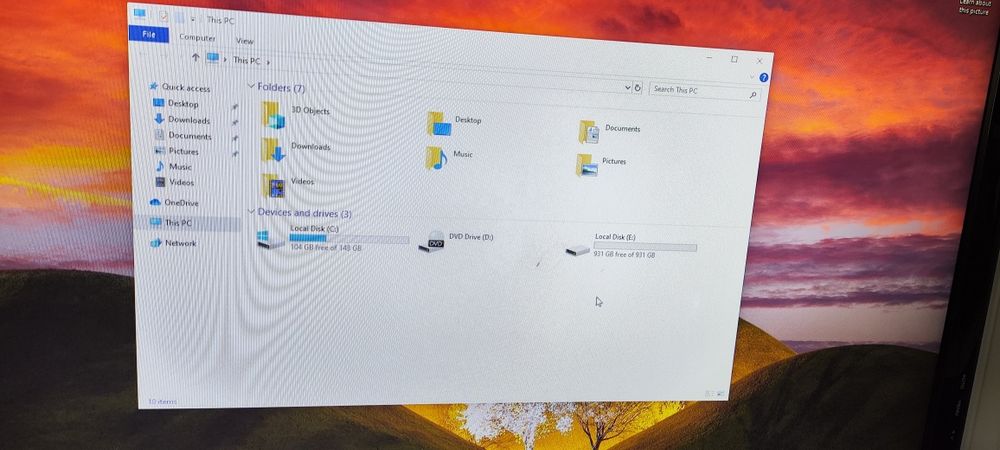 PC Fujitsu I3 HDD 1TB