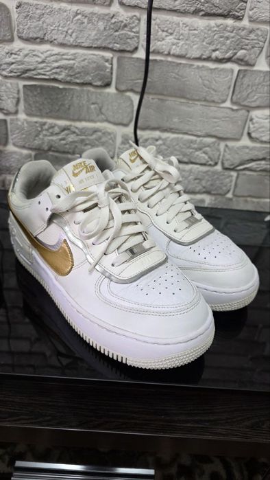 Кожаные кроссовки Nike