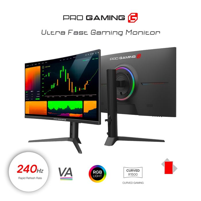 Pro Gaming 240hz 1 Yil garantiyasi bilan Yangi