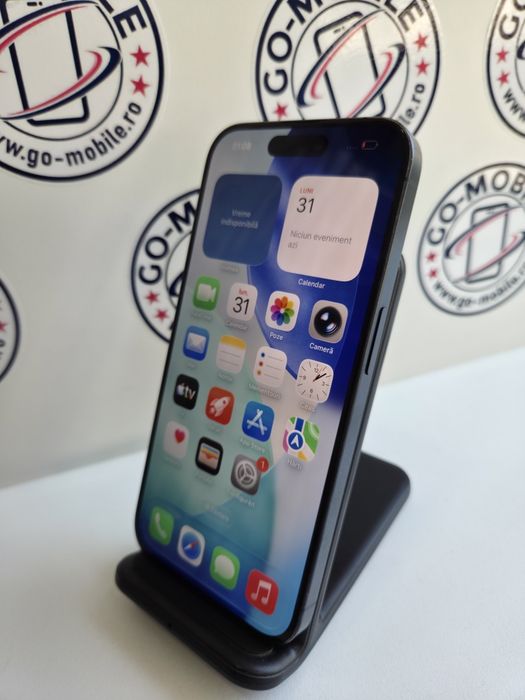 IPhone 15 Pro - 128GB - Albastru - Impecabil Garantie Pitesti • OLX.ro