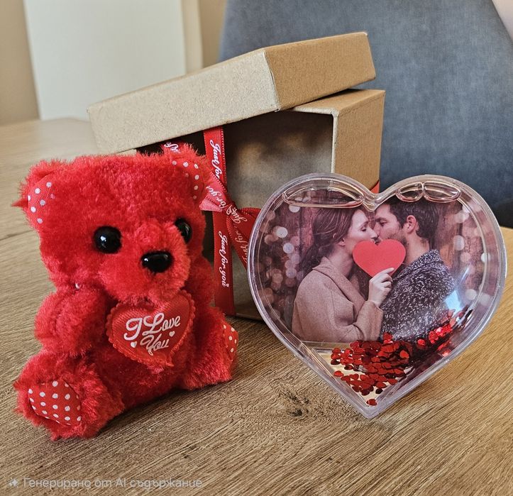 Комплект "30 Причини да те Обичам!" в метална кутия/Св.Валентин