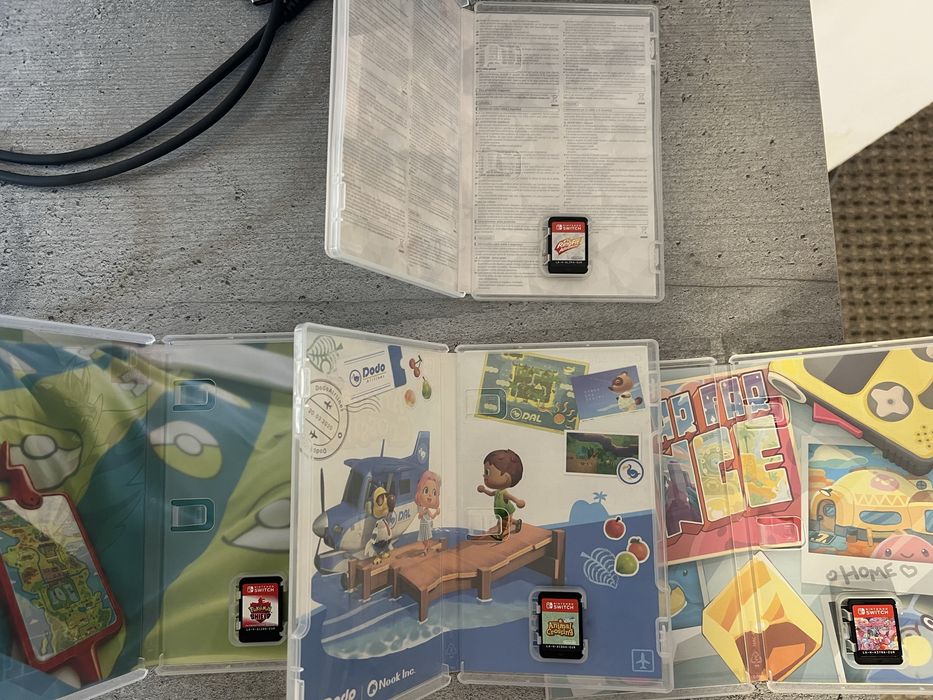 Nintendo Switch + Jocuri + Ring Fit Adventure – Pachet Complet