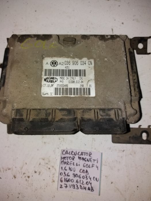 Calculator Ecu Vw Golf 4 cod 036906034CN