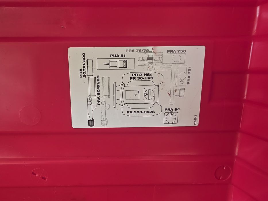 Hilti nivela laser PR 300-HV2S