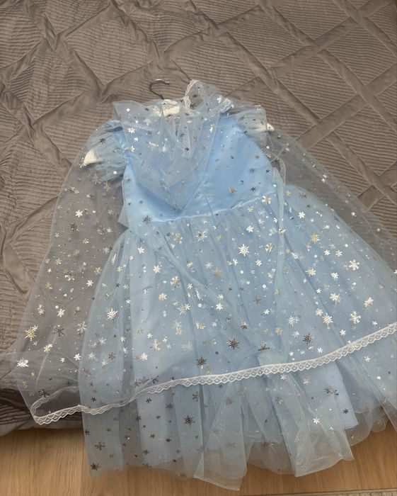 Платье Эльзы 6,7,8 лет