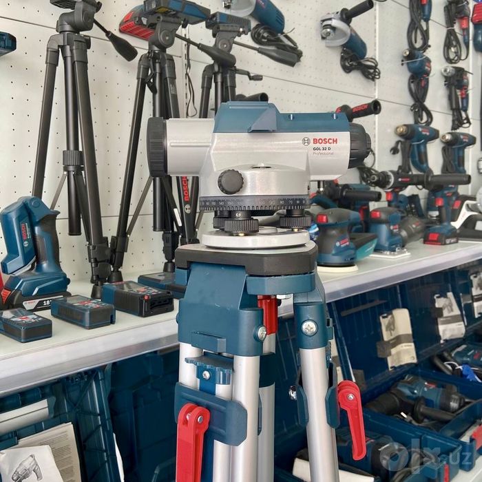 Скидка! Оптический нивелир Bosch GOL32D+BT160+GR500 (отколиброванный)