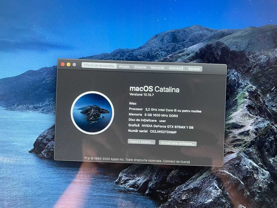 Apple iMac 27" Late 2012 A1419 i5-3470S GTX 675MX 1GB WQHD 1TB HDD