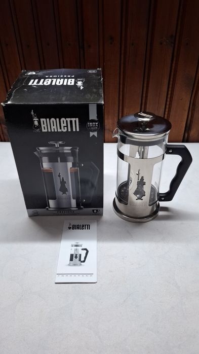 Френска преса Preziosa Bialetti 1 л,8 чаши,кафе,чай
