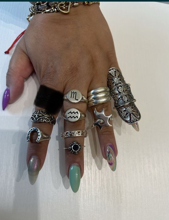 Дамски сребърен пръстен