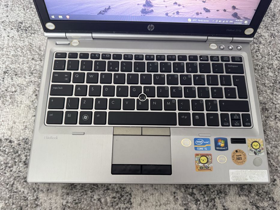 Vând HP EliteBook 2570p, i5-3210M, 8GB RAM DDR3, SSD + HDD (Caddy)