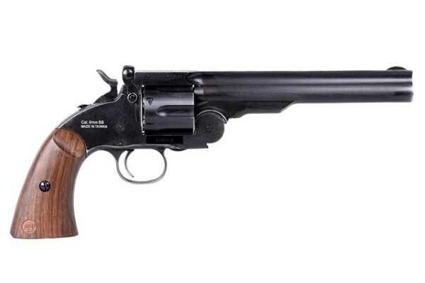 Revolver SCHOFIELD S&W METAL ANTICHIZAT airsoft 6 inch