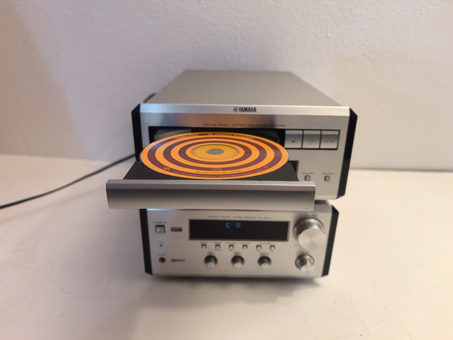 Amplificator Yamaha RX E400 si CDX E400 amplituner iesire subwoofer optical statie