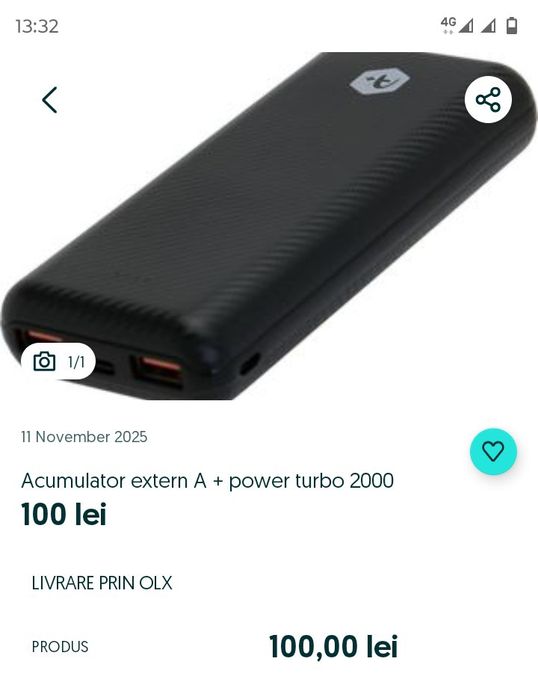 Acumulator extern A + power turbo 2000