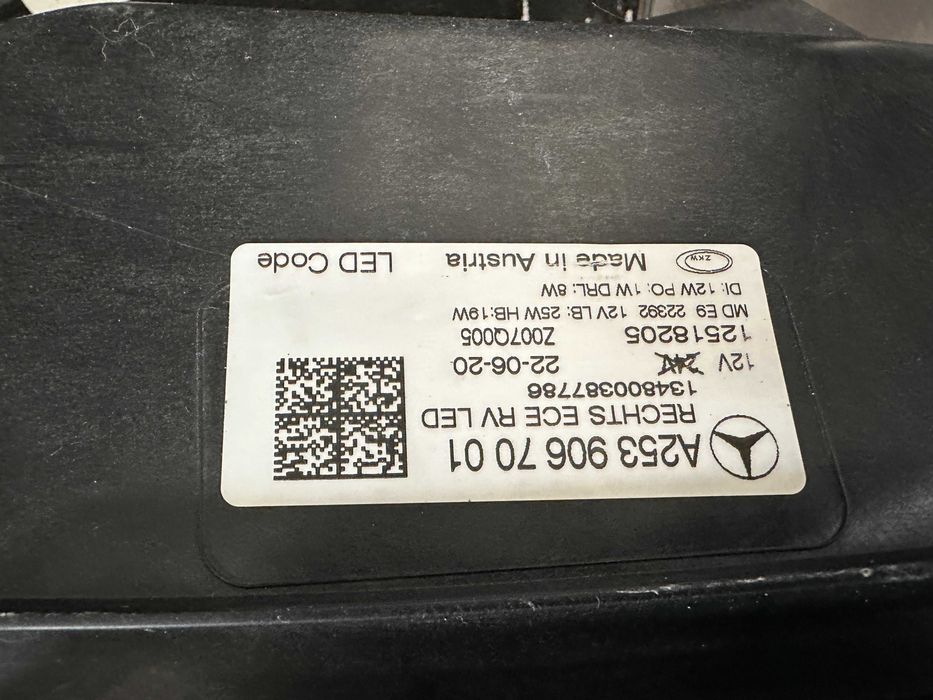 фарове фар десен Mercedes GLC W253 Facelift far Мерцедес ГЛЦ 253