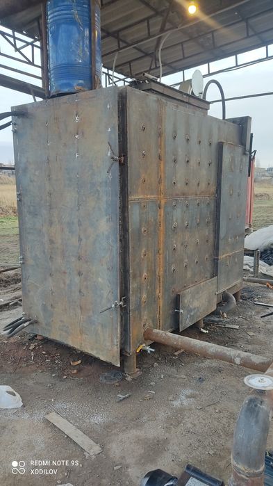 Ko'mir va gaz katyol (kotyol котëл)   Котлы для теплиц