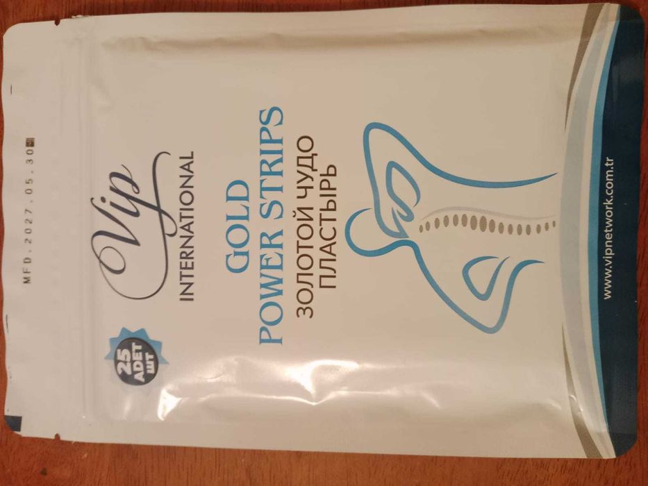 Золотой пластырь компании Vip International
