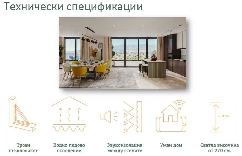 Продава се Двустаен апартамент в София, Младост 4 - 89 кв.м за 1800 €/кв.м - Снимка #5