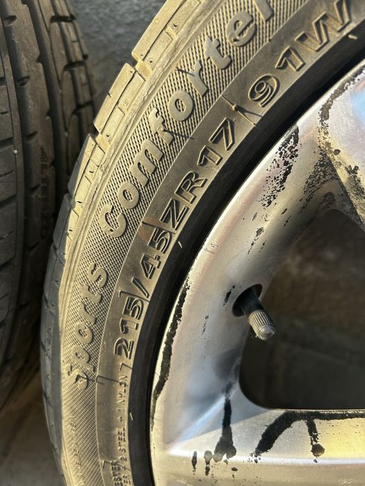 Диски с шинами 215/45/17 Subaru