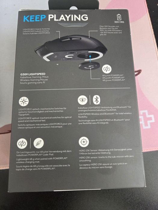 Logitech G309 LIGHTSPEED Wireless Gaming Mouse.