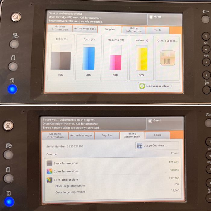 Професионална копирна машина XEROX WorkCentre 7845i