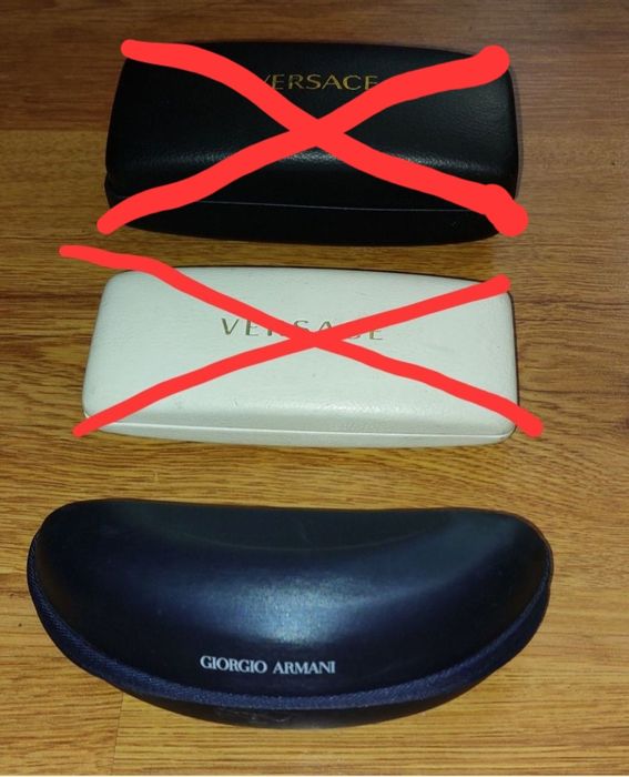 Оригинални калъфи за очила RAY-BAN, Armani, Prada, Police и други