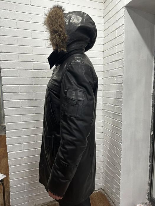 Дубленка кожанная