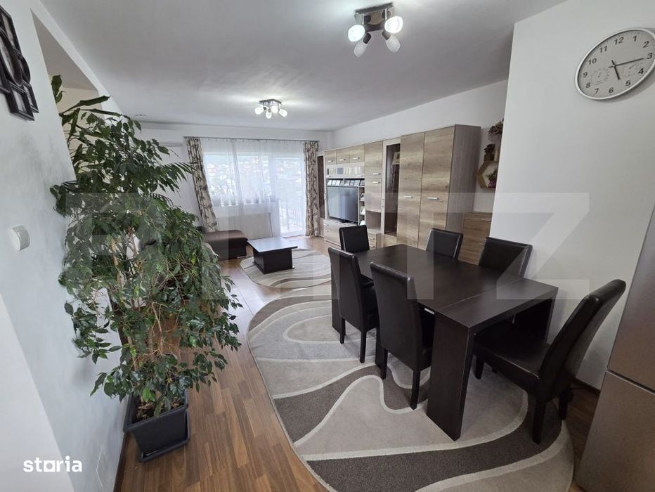 Apartament de vanzare, 3 camere, open space, Zalau