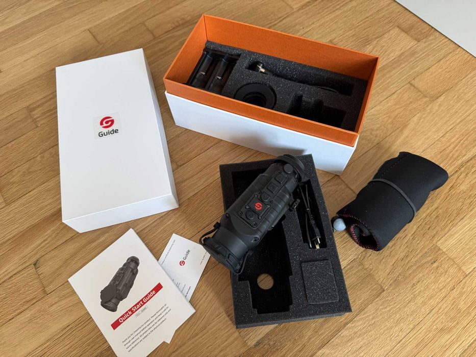 Camera termoviziune clip-on Guide TA425 Airsoft Vanatoare - noua