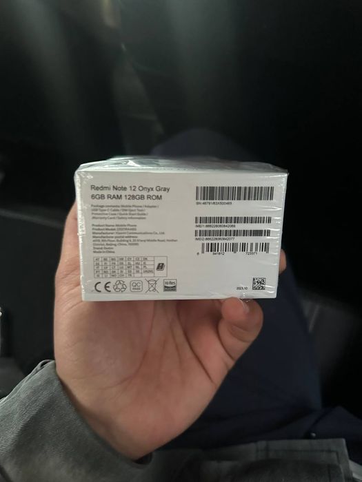 Redmi note 12 onix gray