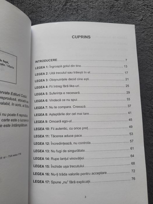 Vând carte codul fericirii