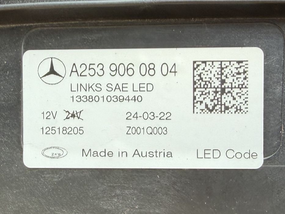 Faruri, Far stanga / Far dreapta Mercedes GLC C253 / W253 : America